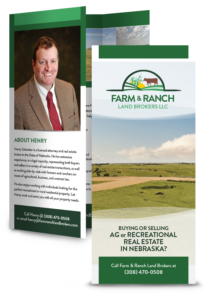 Farm & Ranch Land Brokers Brochure Design