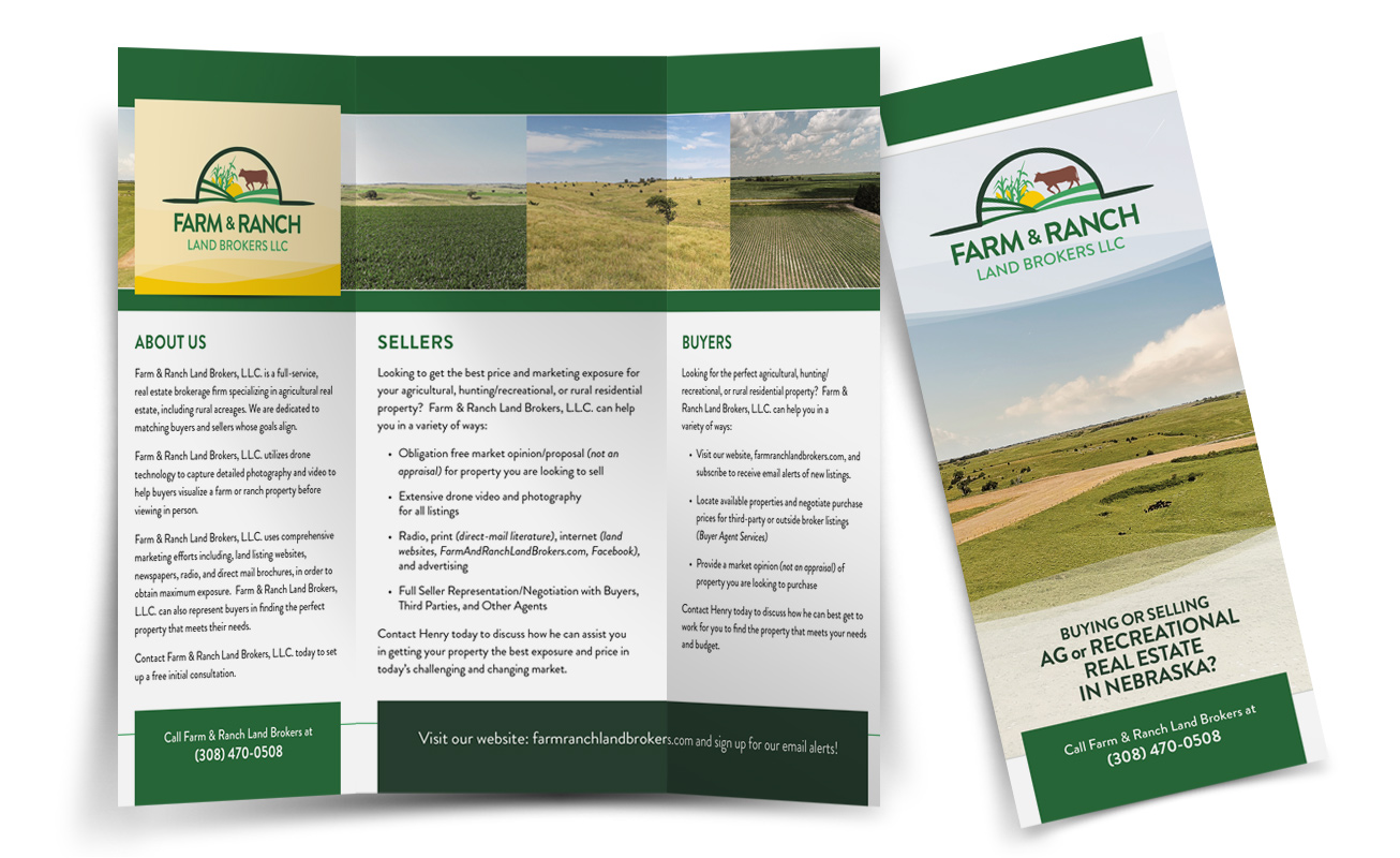 Farm and Ranch Land Brokers TriFold Brochure